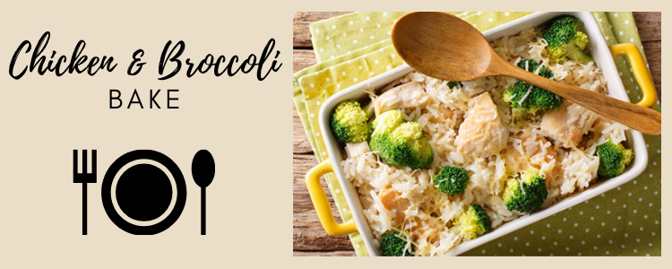 Chicken & Broccoli Bake | MyPlate Recipe