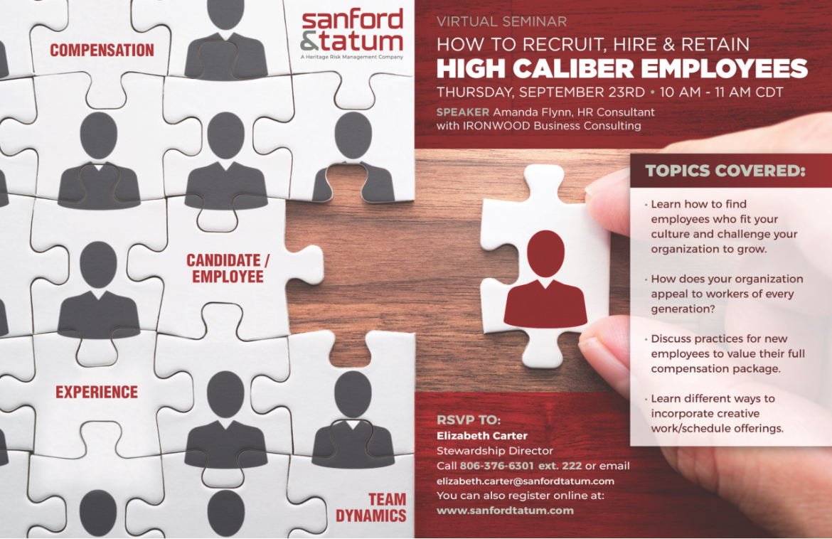 How to Recruit, Hire & Retain High Caliber Employees