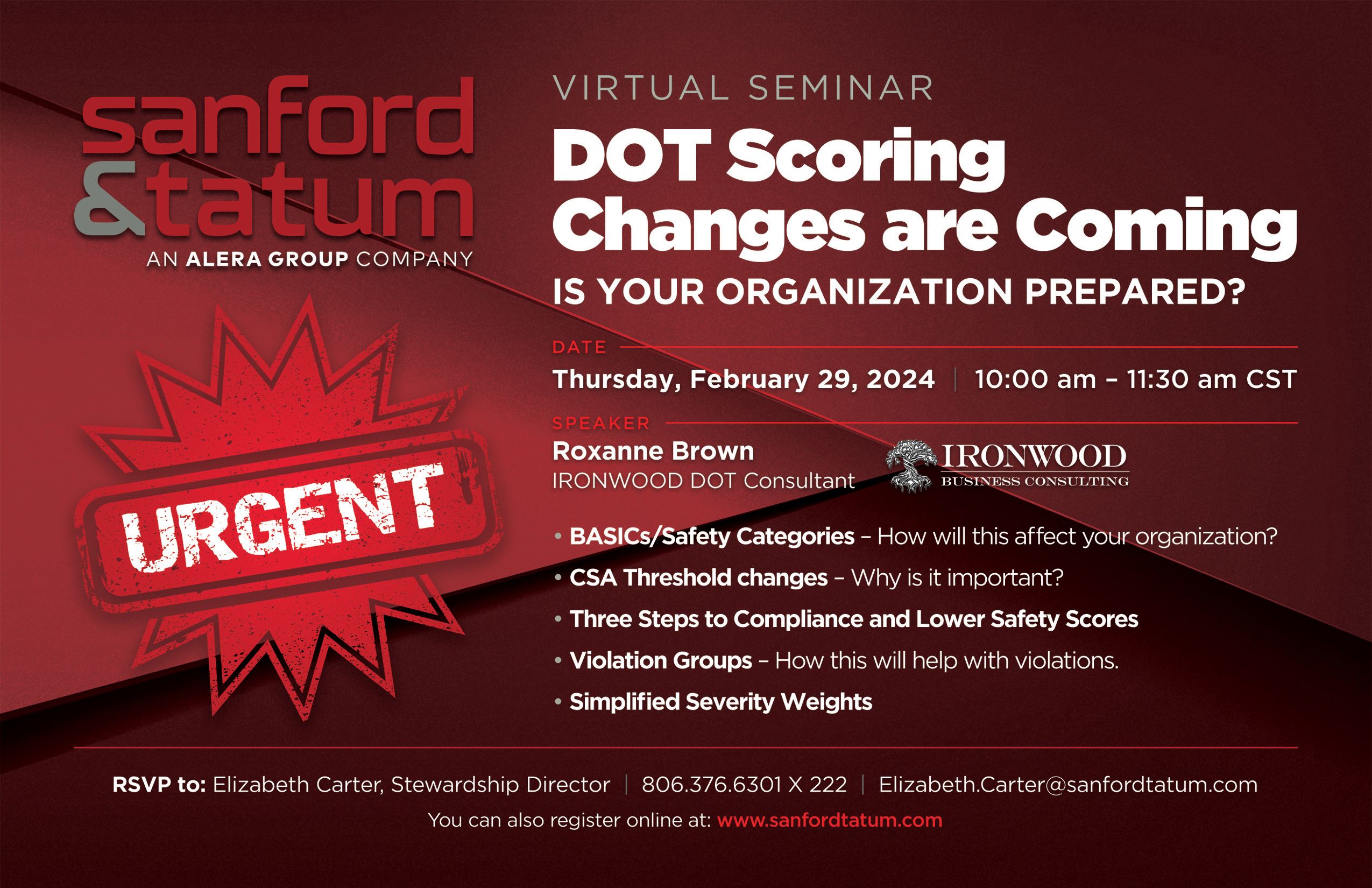 DOT Scoring Changes are Coming – Is your organization prepared?